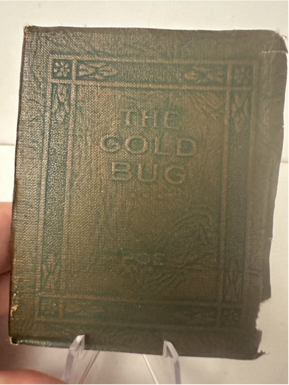 Vintage Little Leather Library The Gold-Bug Edgar Allan Poe Mini Book